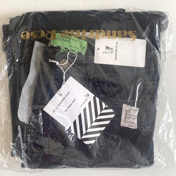 Free Peoples x Sandrine Rose Super Flare Jeans in Indigo, High Rise, Sz 26, NWT - Picture 14 of 15